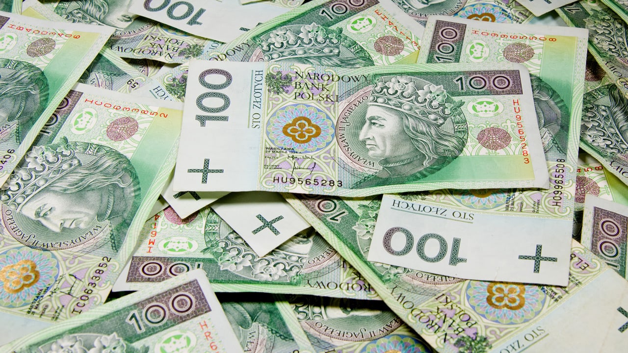100-złotowe banknoty