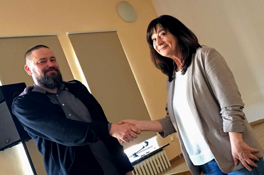 Małgorzata Bartosik i Marcin Wilczyński